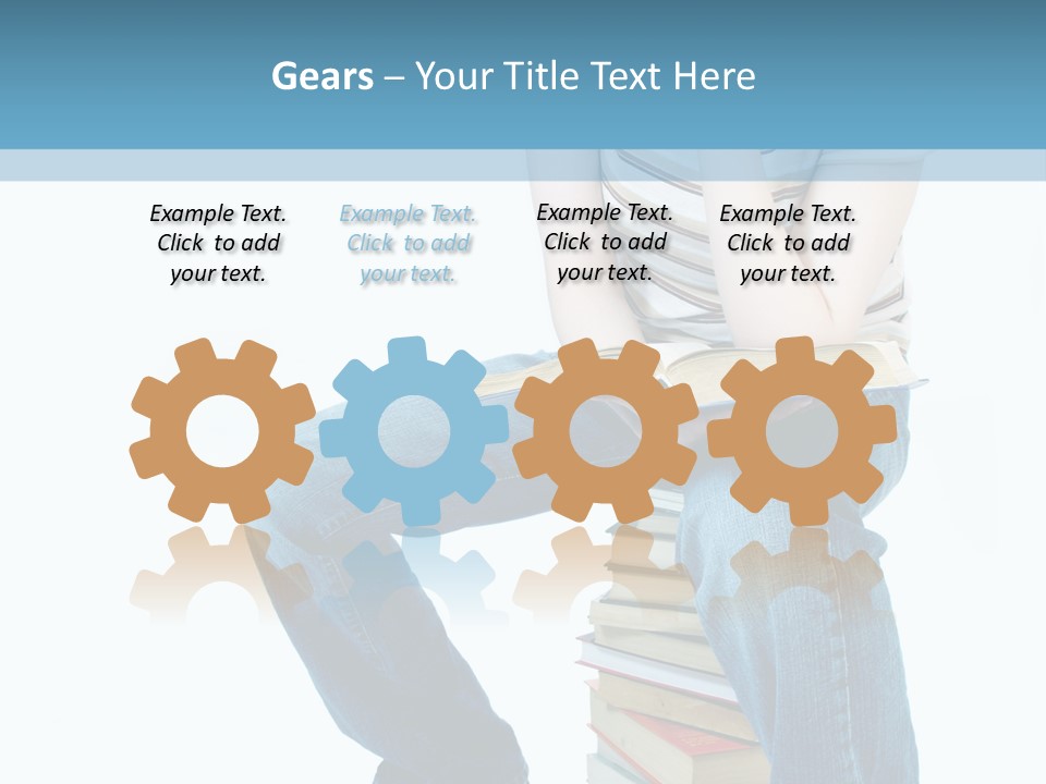 Ginger Lady Education PowerPoint Template