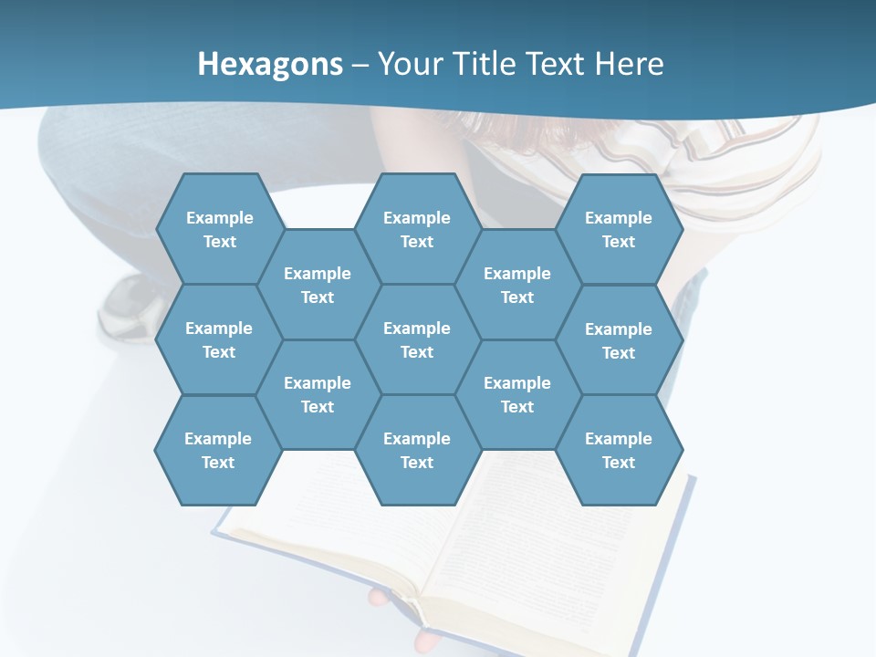 Reading Exam Textbook PowerPoint Template