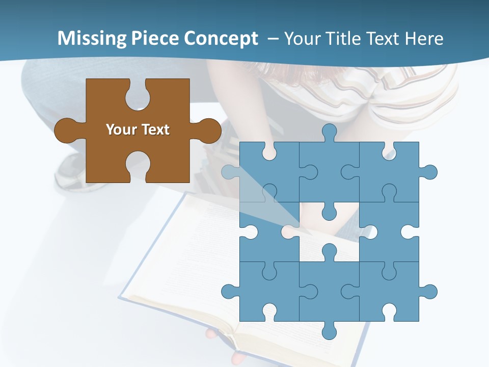 Reading Exam Textbook PowerPoint Template