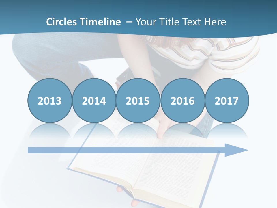 Reading Exam Textbook PowerPoint Template