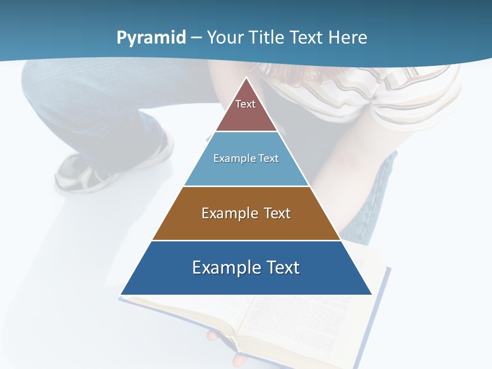 Reading Exam Textbook PowerPoint Template