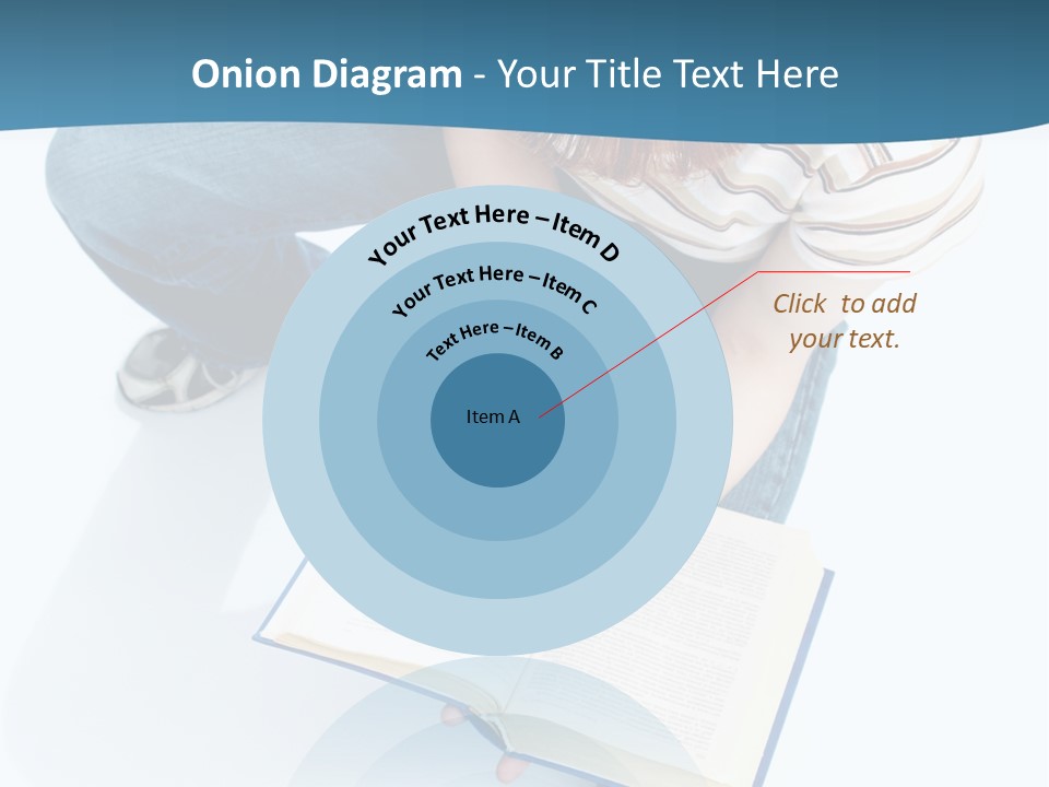 Reading Exam Textbook PowerPoint Template