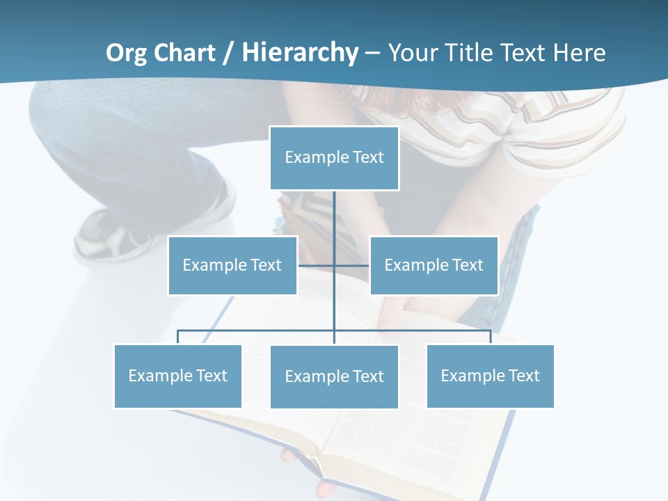 Reading Exam Textbook PowerPoint Template