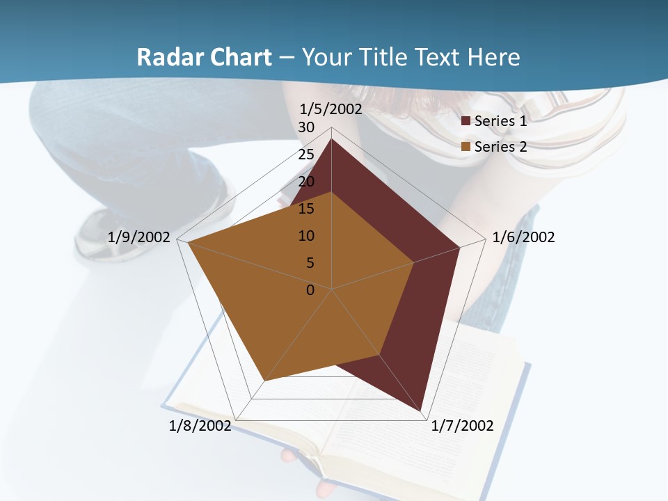 Reading Exam Textbook PowerPoint Template