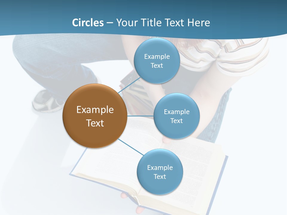 Reading Exam Textbook PowerPoint Template
