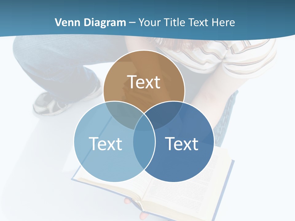 Reading Exam Textbook PowerPoint Template