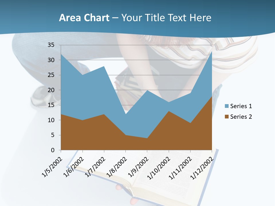 Reading Exam Textbook PowerPoint Template