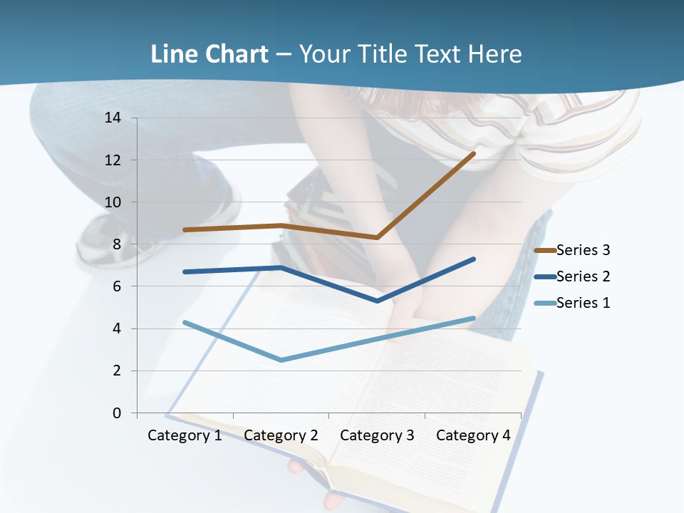 Reading Exam Textbook PowerPoint Template