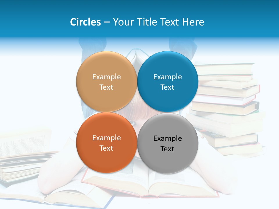 Red Haired Key Red PowerPoint Template