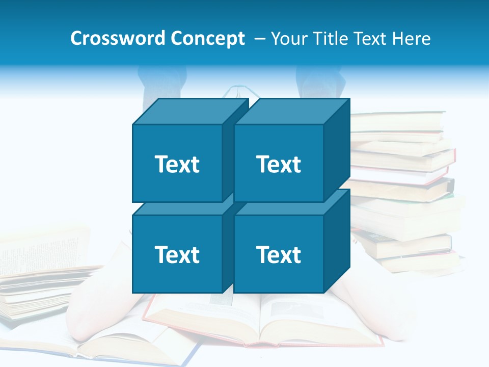 Red Haired Key Red PowerPoint Template