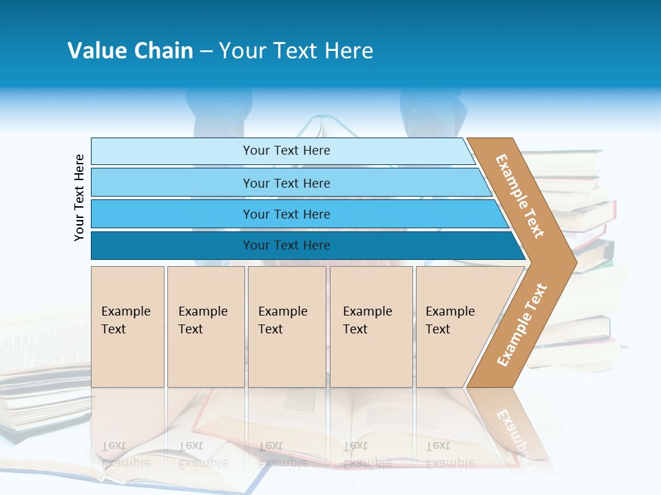Red Haired Key Red PowerPoint Template