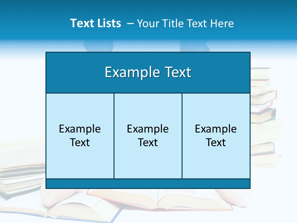 Red Haired Key Red PowerPoint Template