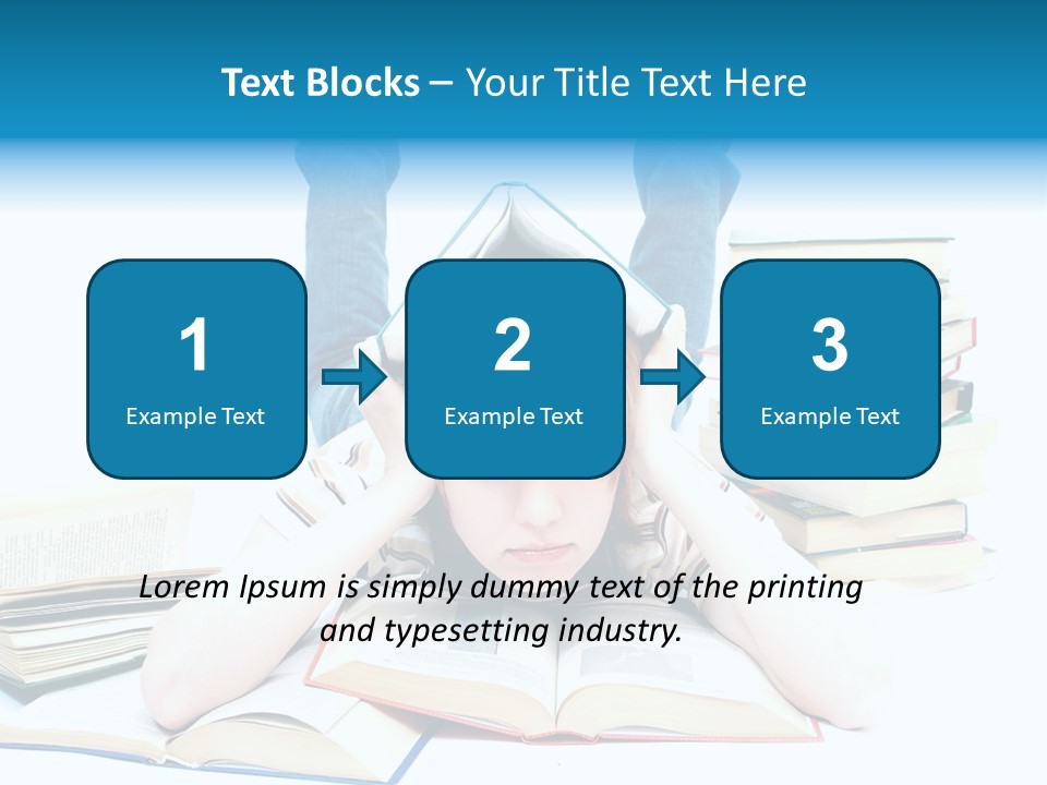 Red Haired Key Red PowerPoint Template