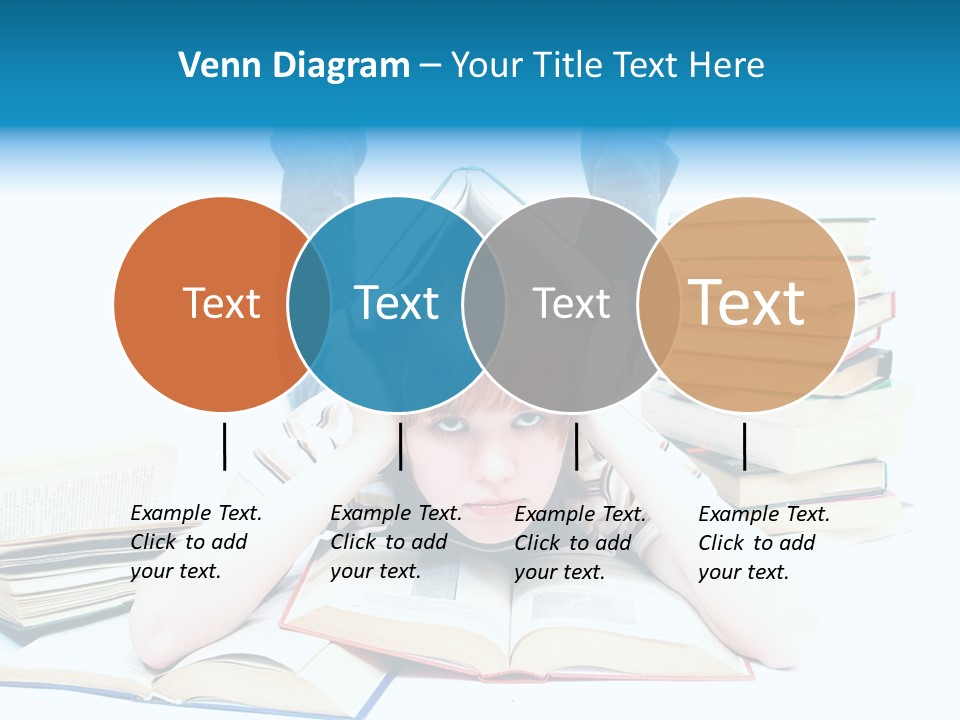 Red Haired Key Red PowerPoint Template