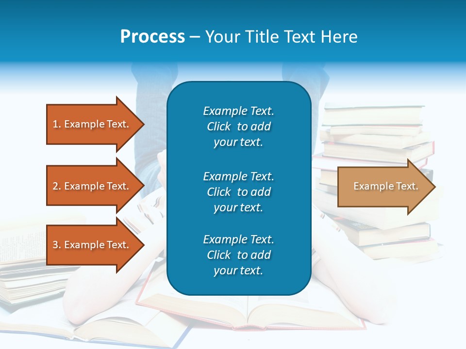 Red Haired Key Red PowerPoint Template