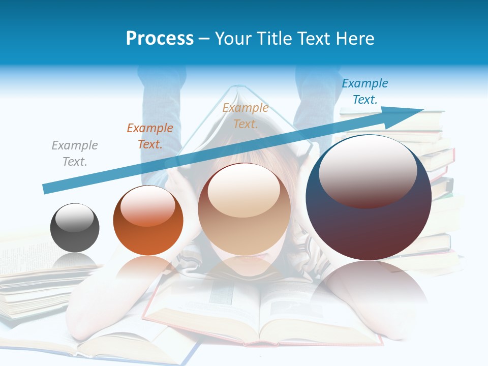 Red Haired Key Red PowerPoint Template