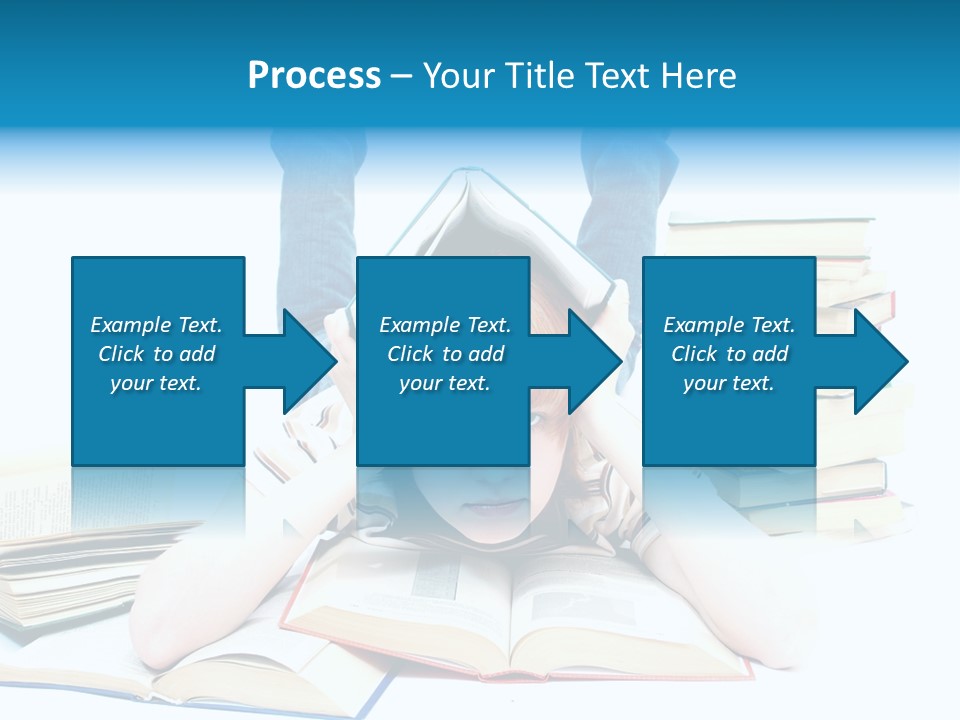 Red Haired Key Red PowerPoint Template