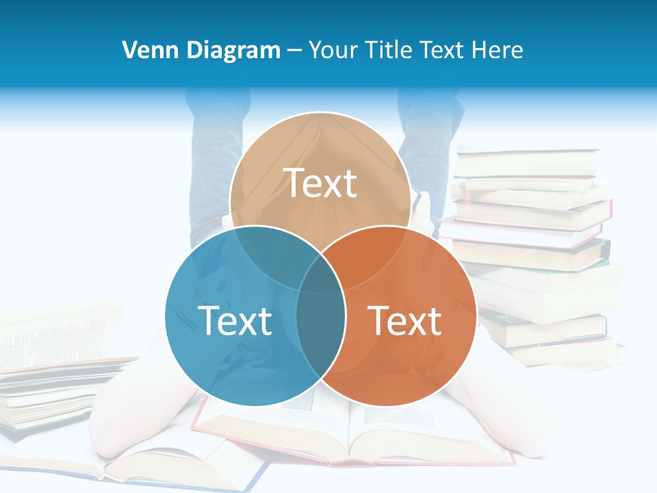 Red Haired Key Red PowerPoint Template