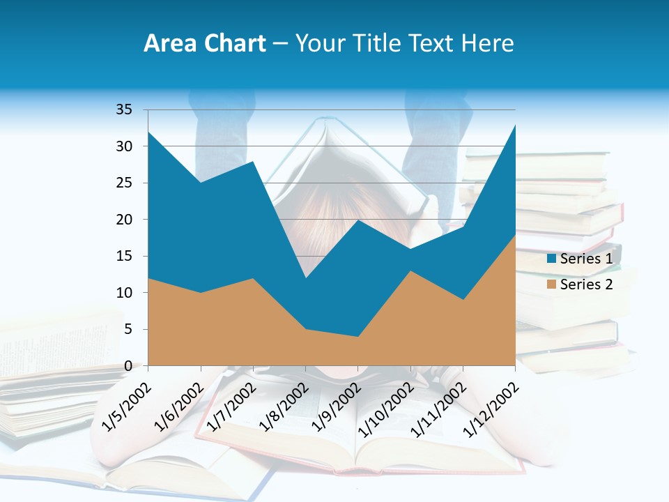 Red Haired Key Red PowerPoint Template