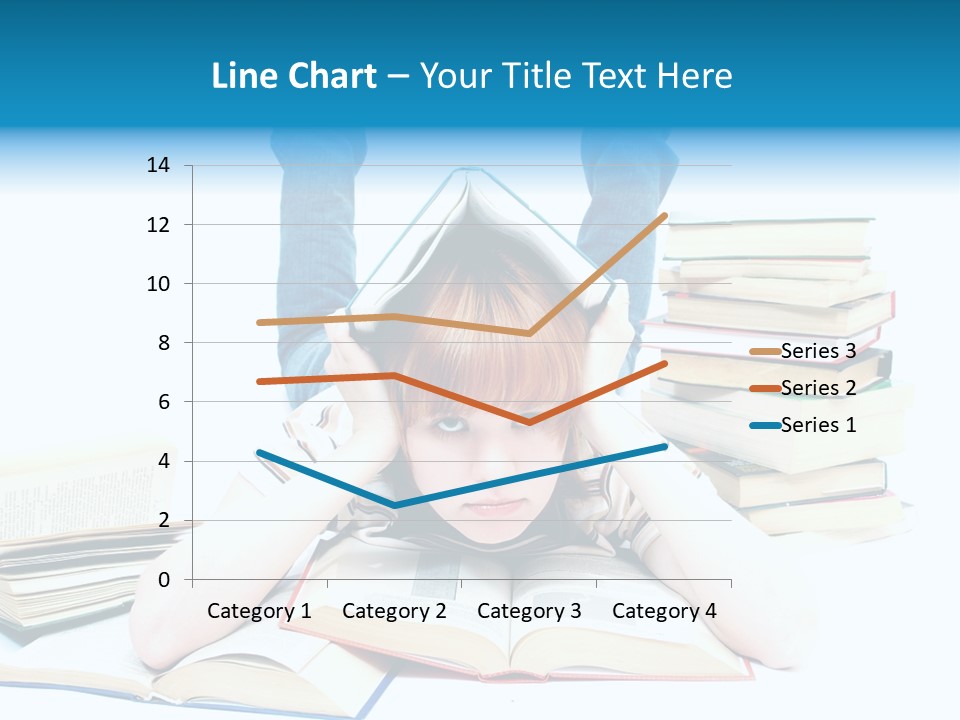 Red Haired Key Red PowerPoint Template