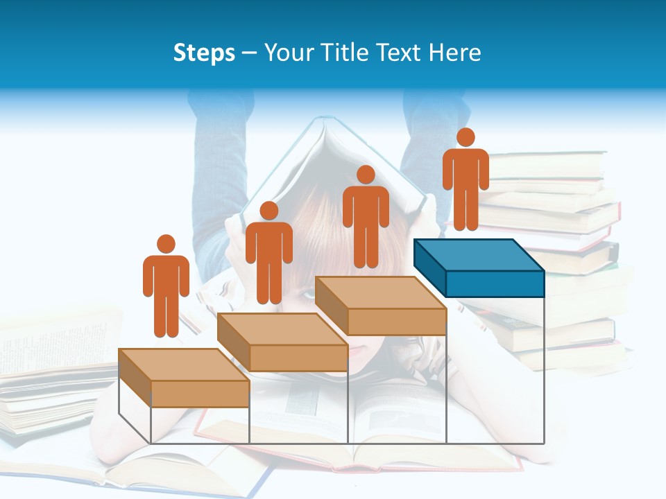 Red Haired Key Red PowerPoint Template