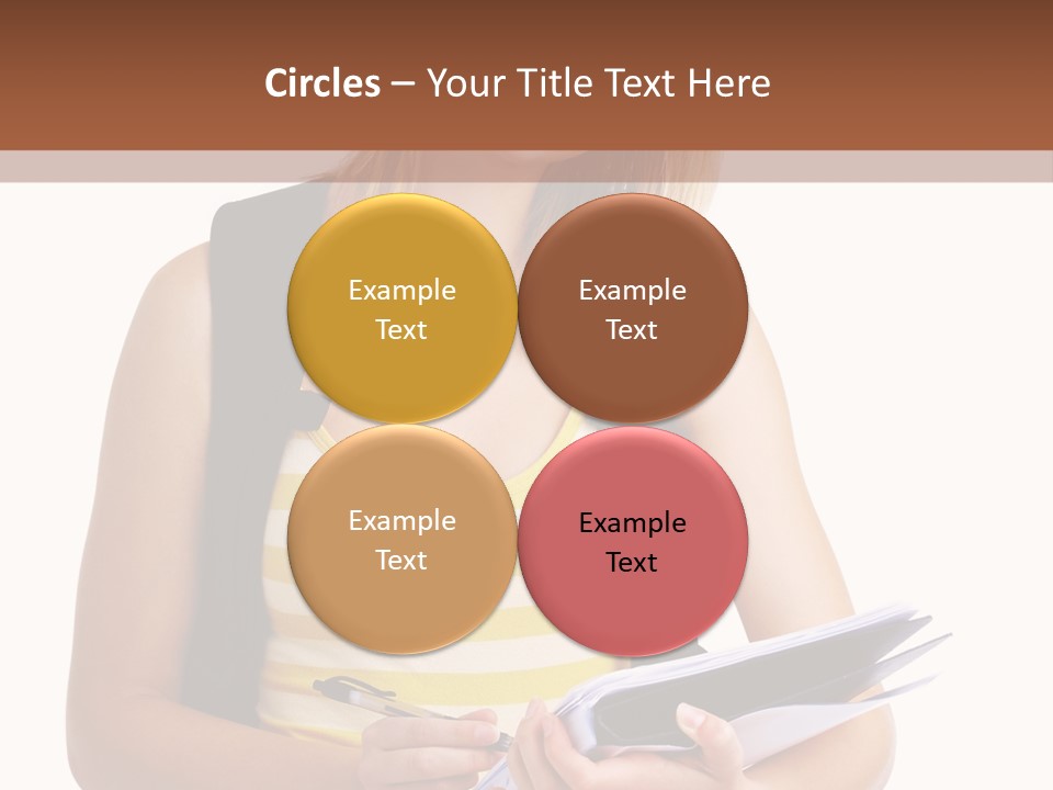 Attractive Isolated White PowerPoint Template