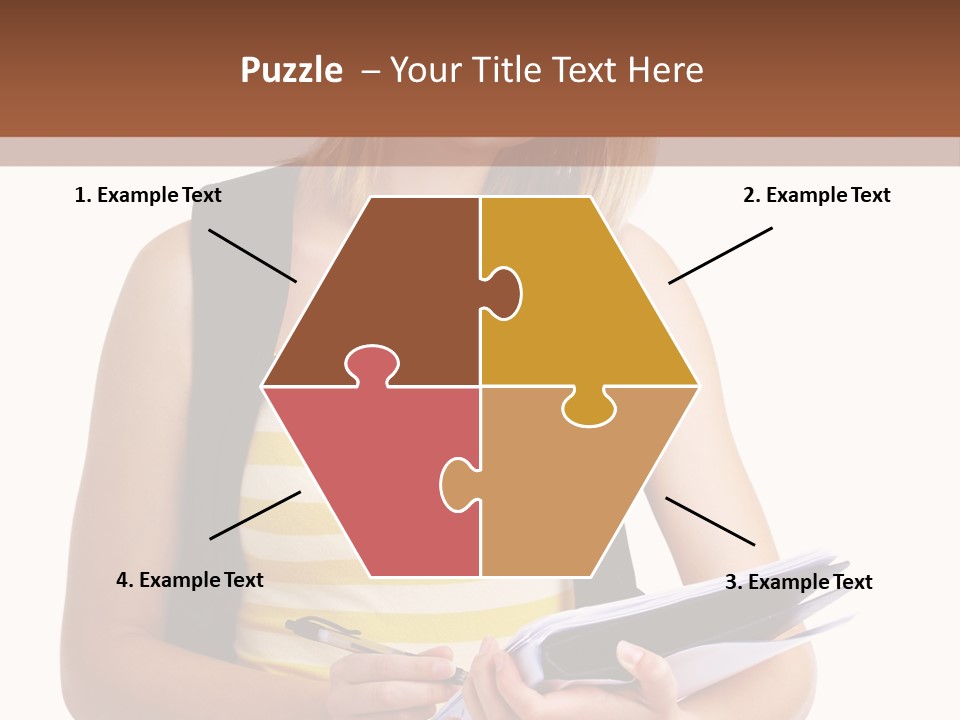 Attractive Isolated White PowerPoint Template