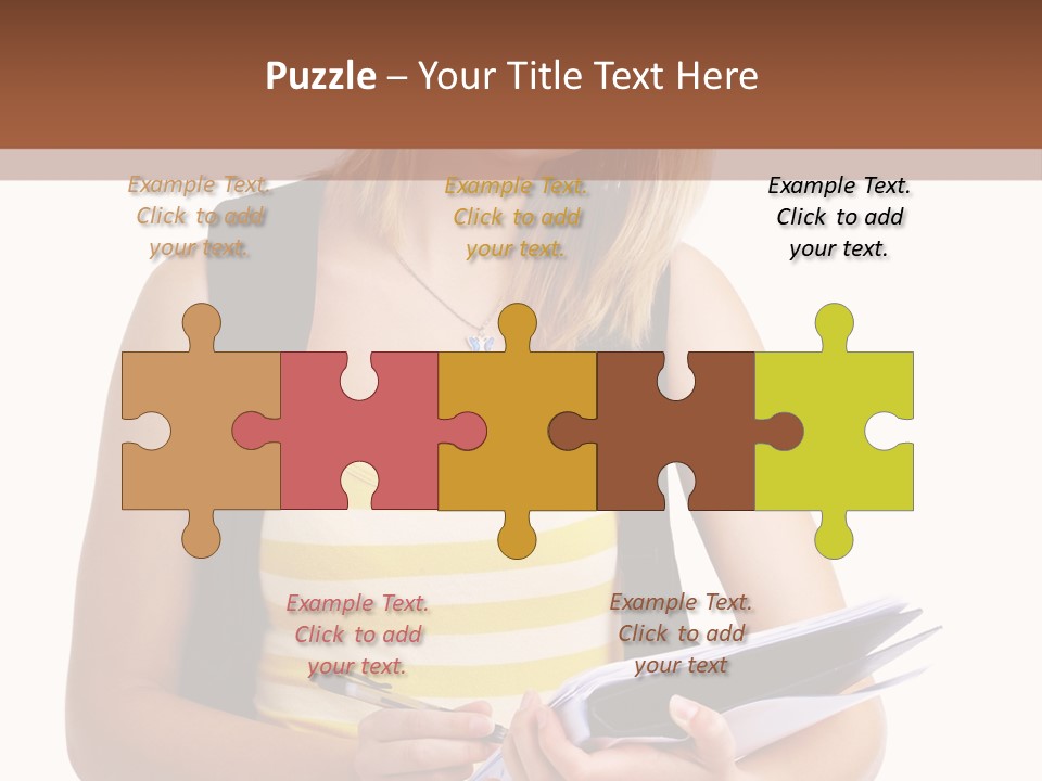 Attractive Isolated White PowerPoint Template