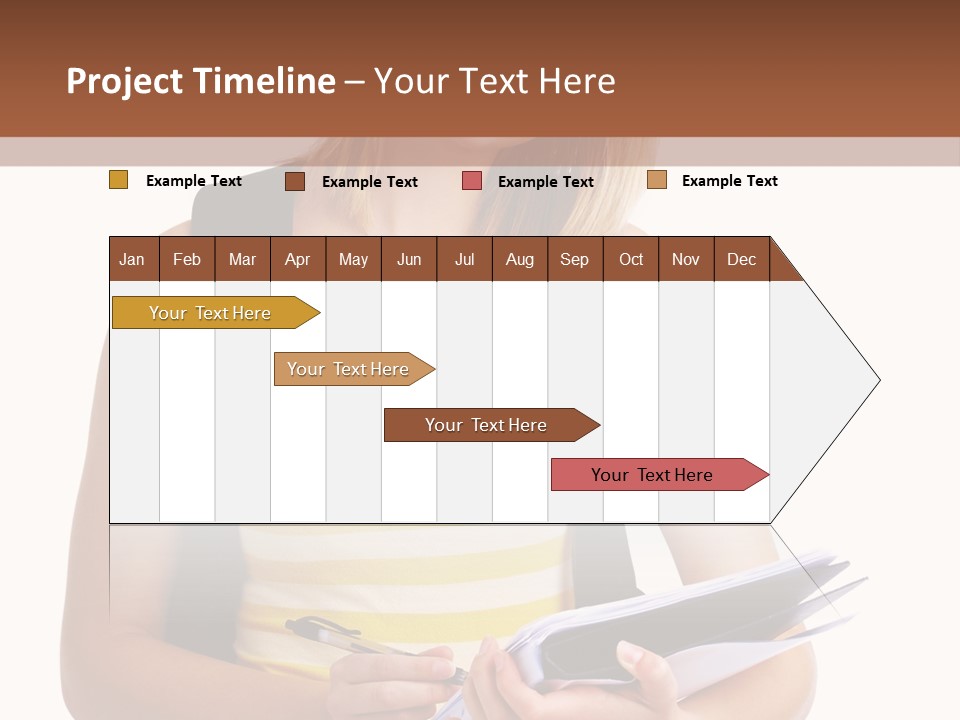 Attractive Isolated White PowerPoint Template