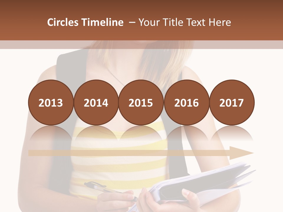 Attractive Isolated White PowerPoint Template