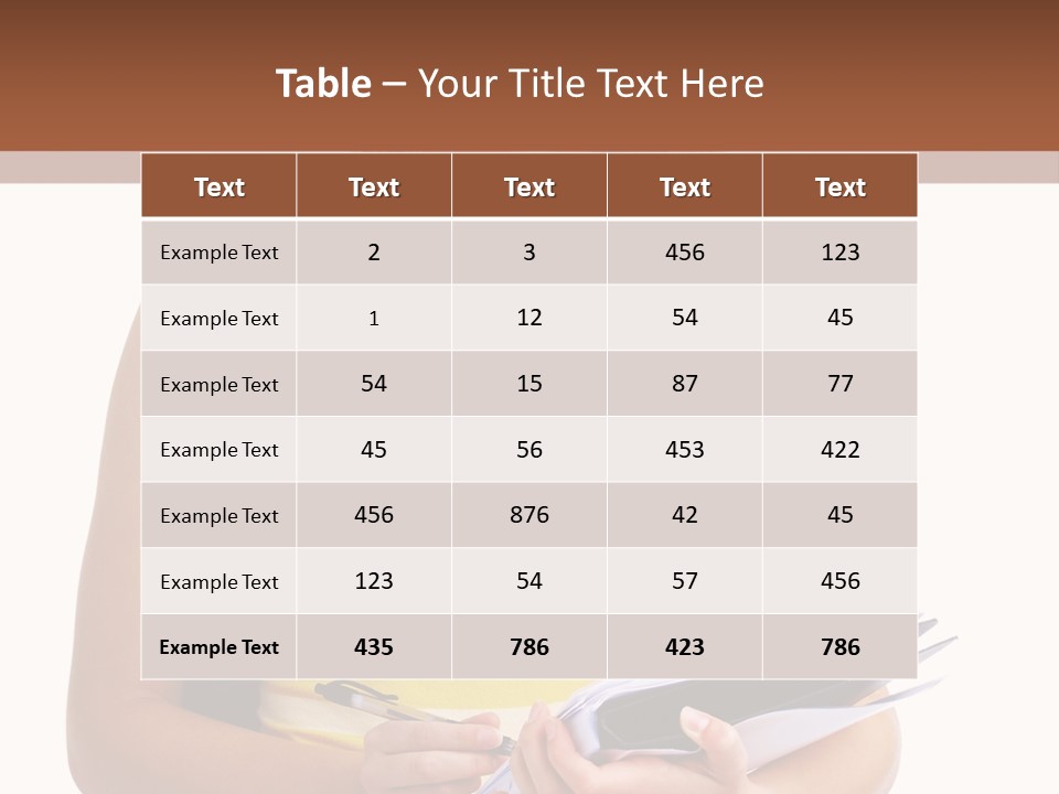 Attractive Isolated White PowerPoint Template
