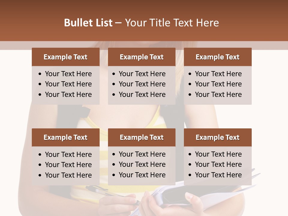 Attractive Isolated White PowerPoint Template