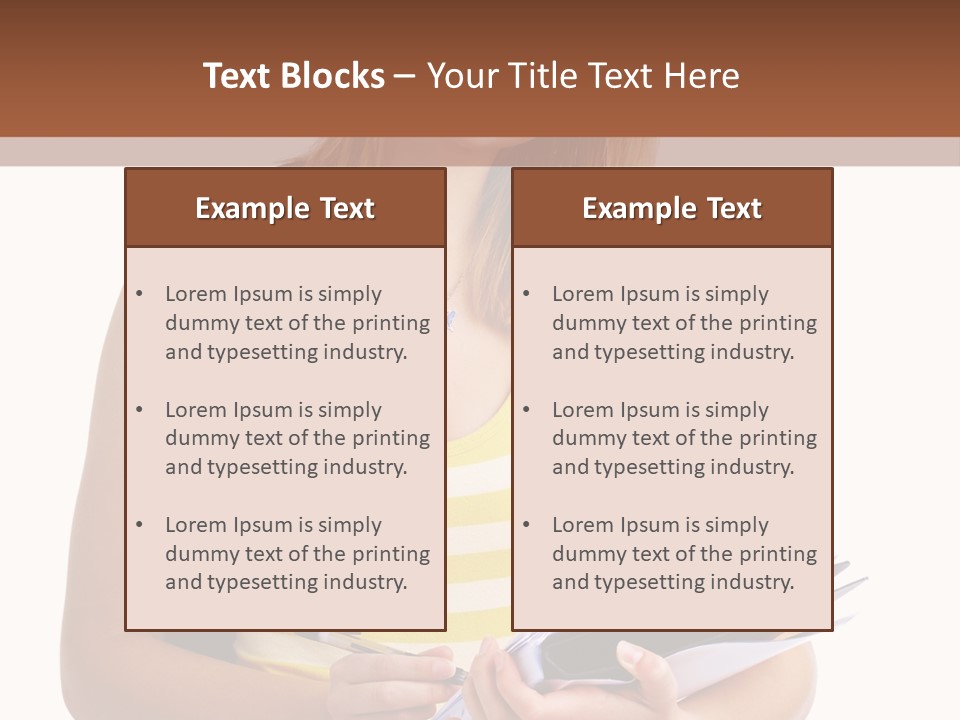 Attractive Isolated White PowerPoint Template