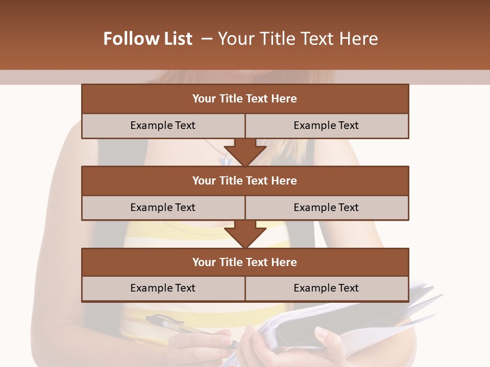 Attractive Isolated White PowerPoint Template