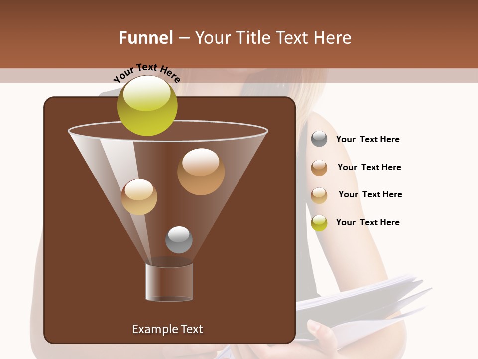 Attractive Isolated White PowerPoint Template