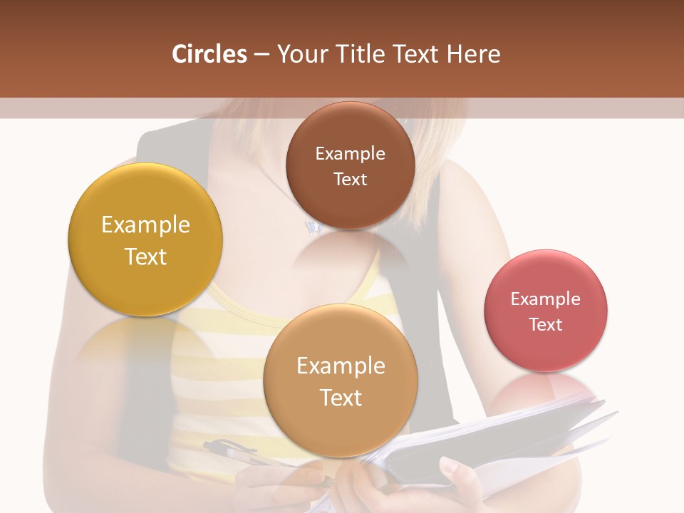 Attractive Isolated White PowerPoint Template