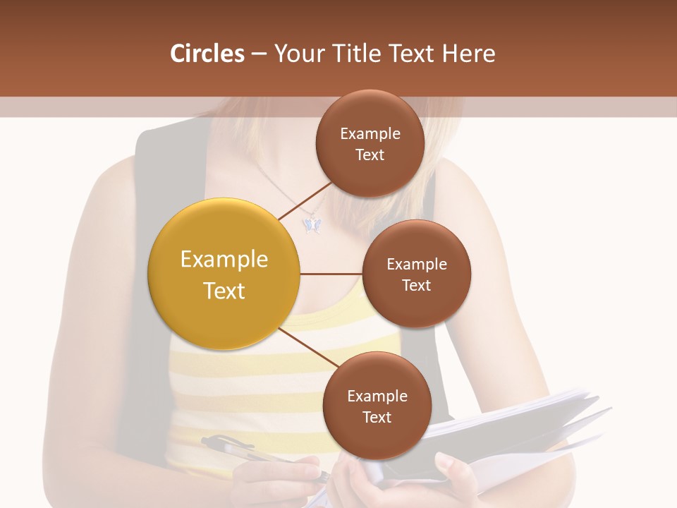 Attractive Isolated White PowerPoint Template