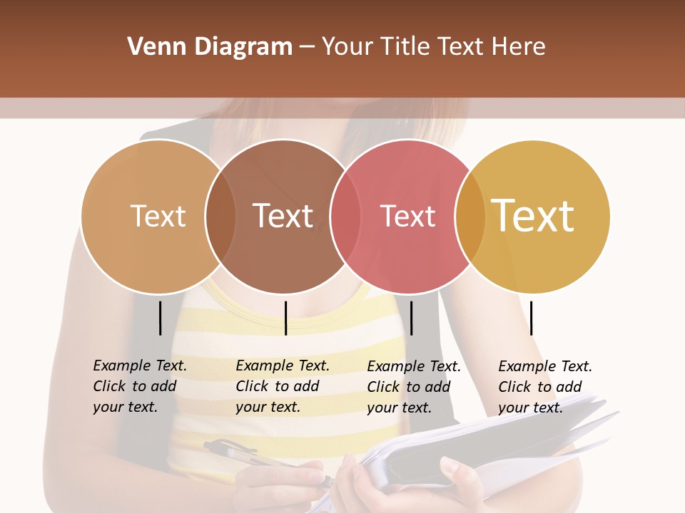 Attractive Isolated White PowerPoint Template