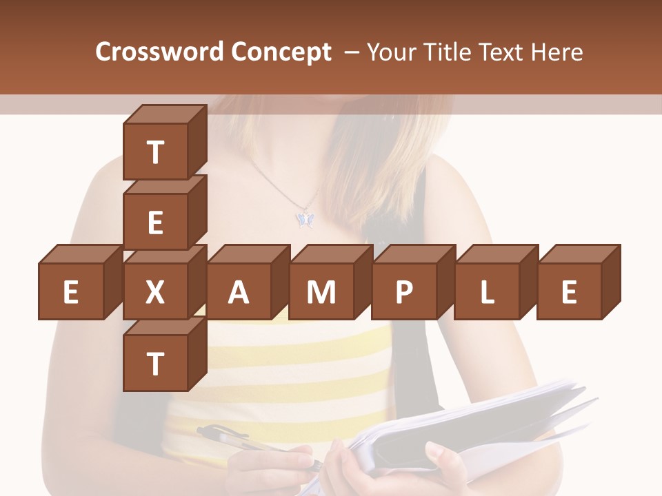 Attractive Isolated White PowerPoint Template