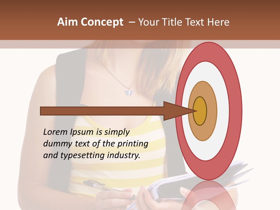 Attractive Isolated White PowerPoint Template