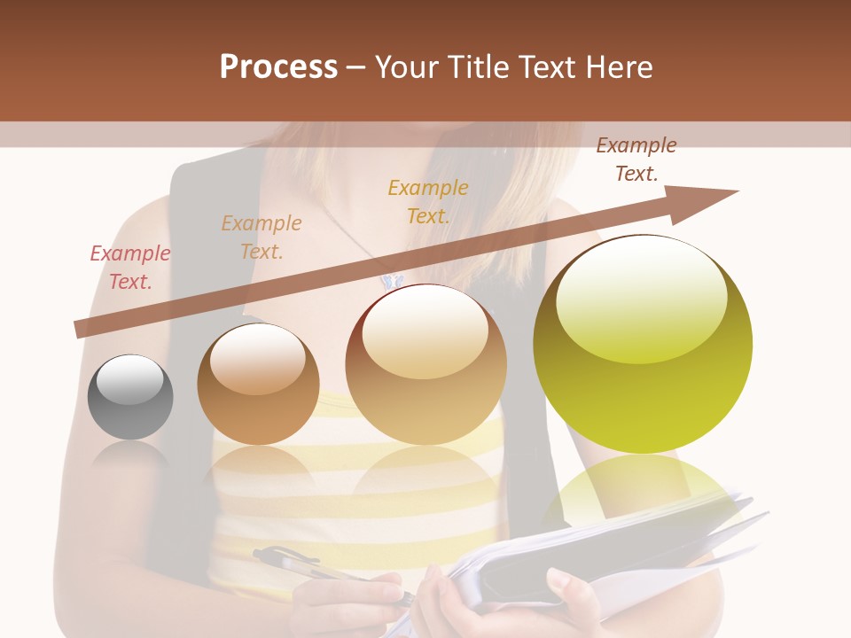 Attractive Isolated White PowerPoint Template