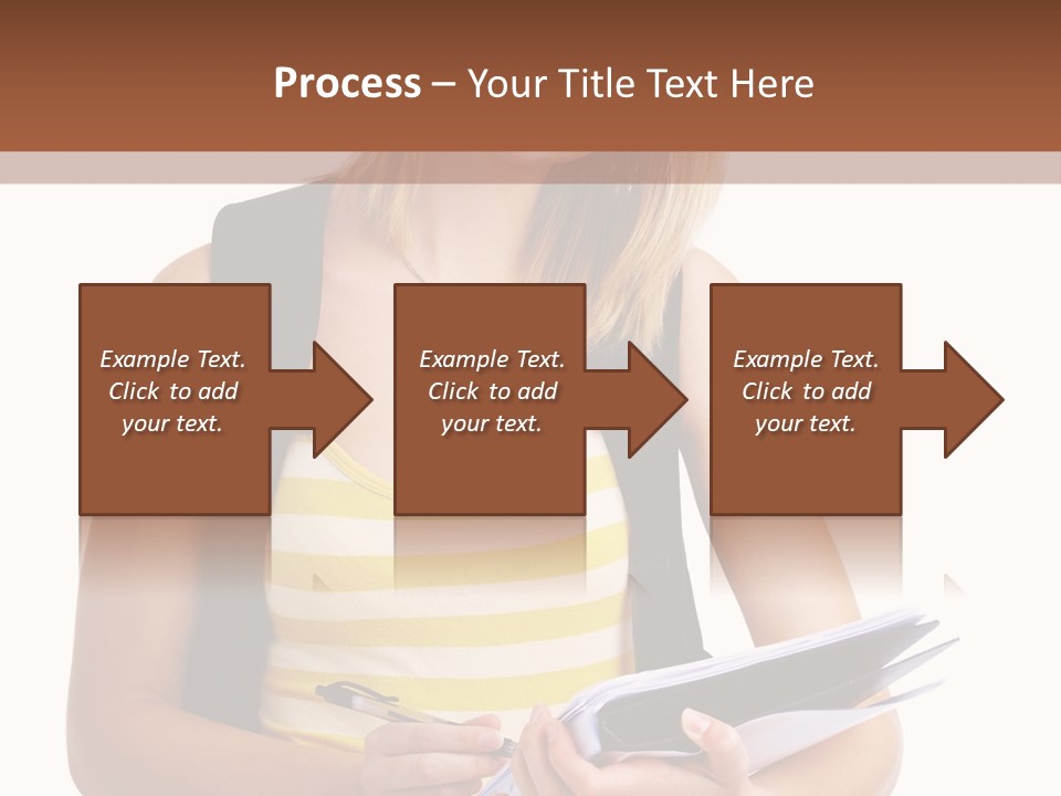 Attractive Isolated White PowerPoint Template