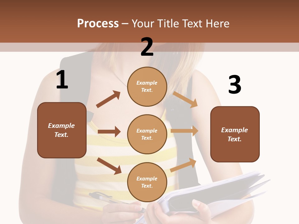 Attractive Isolated White PowerPoint Template