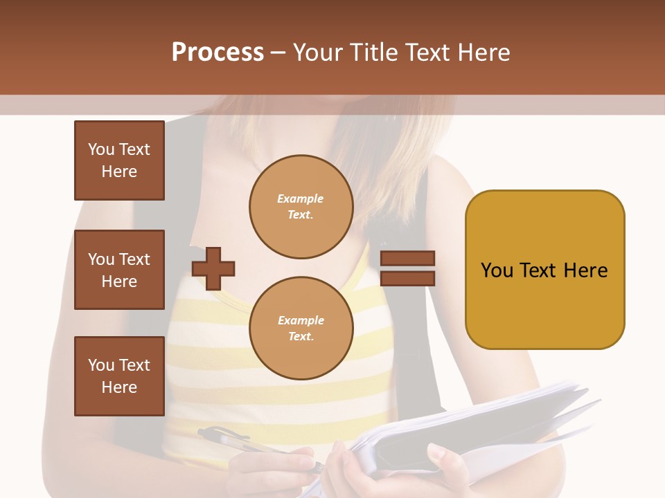 Attractive Isolated White PowerPoint Template