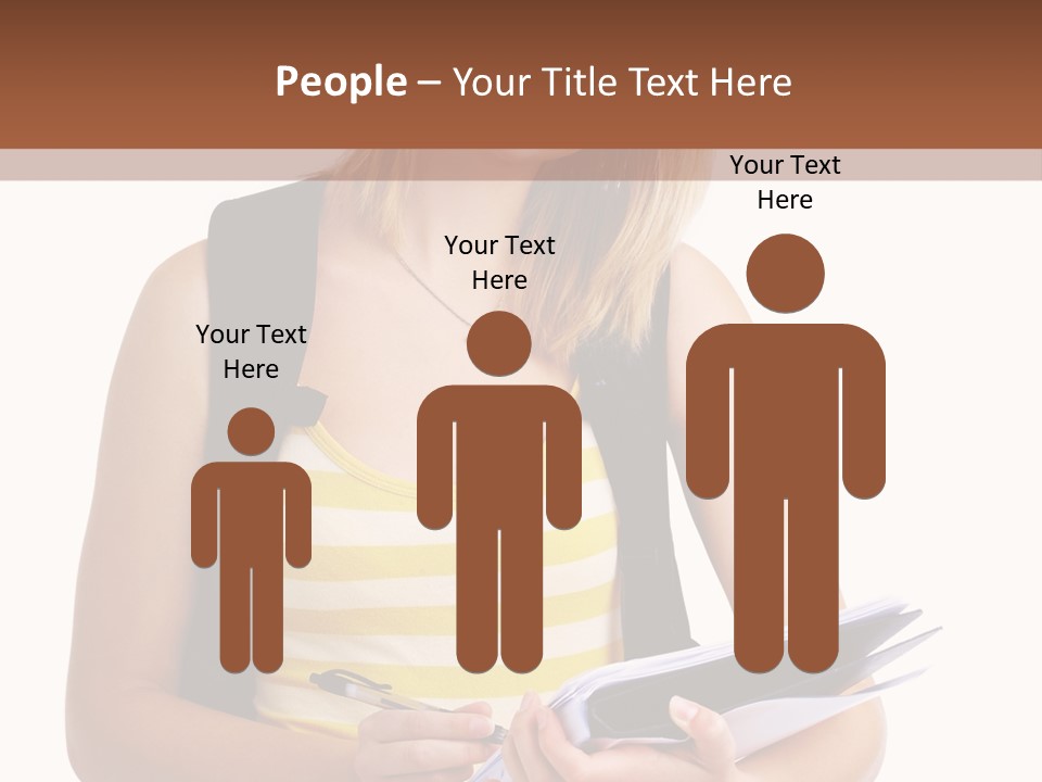 Attractive Isolated White PowerPoint Template