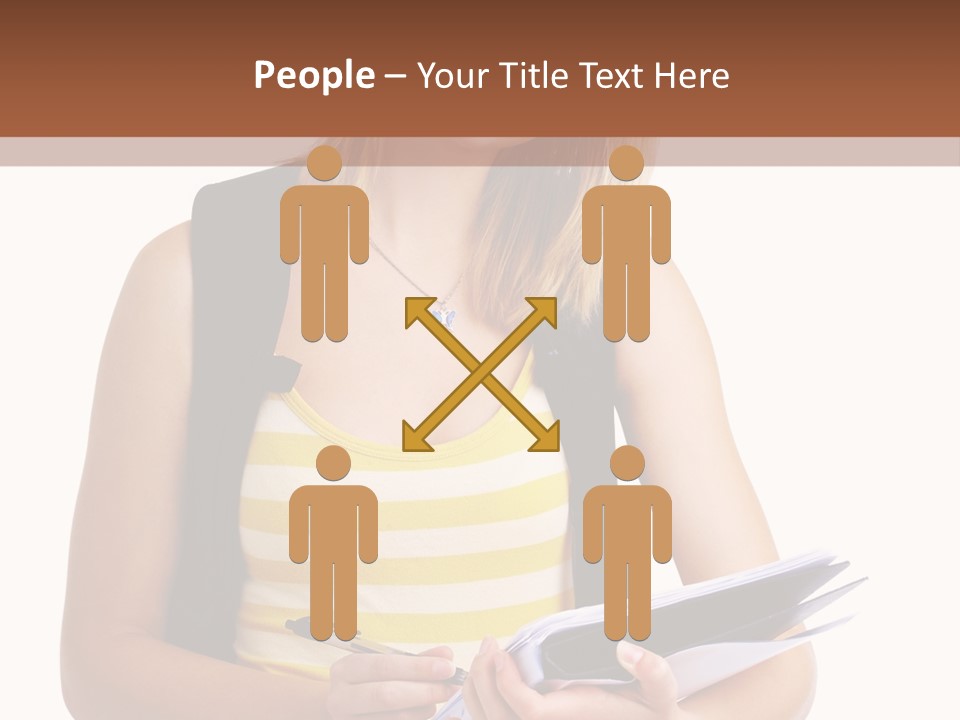 Attractive Isolated White PowerPoint Template