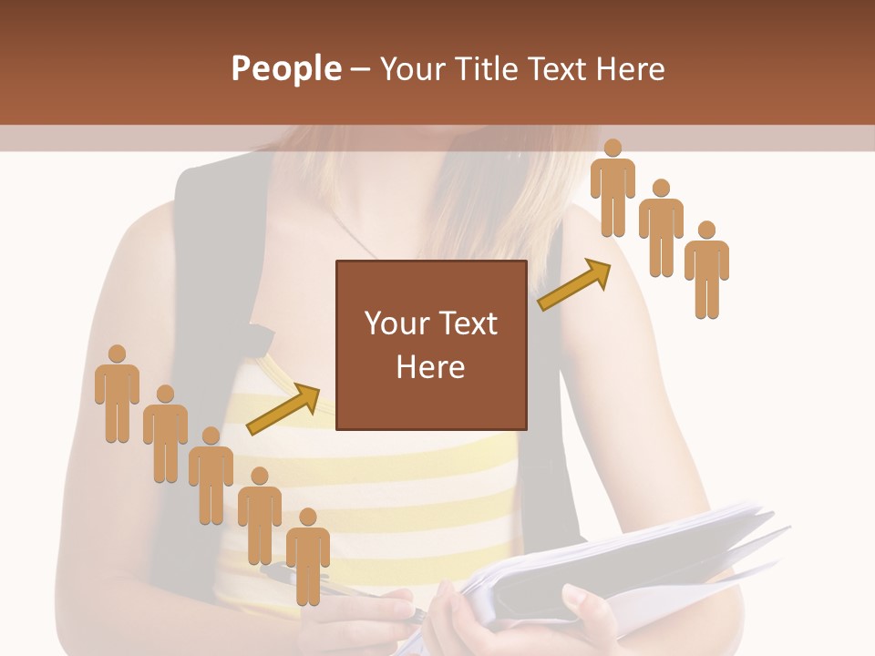 Attractive Isolated White PowerPoint Template