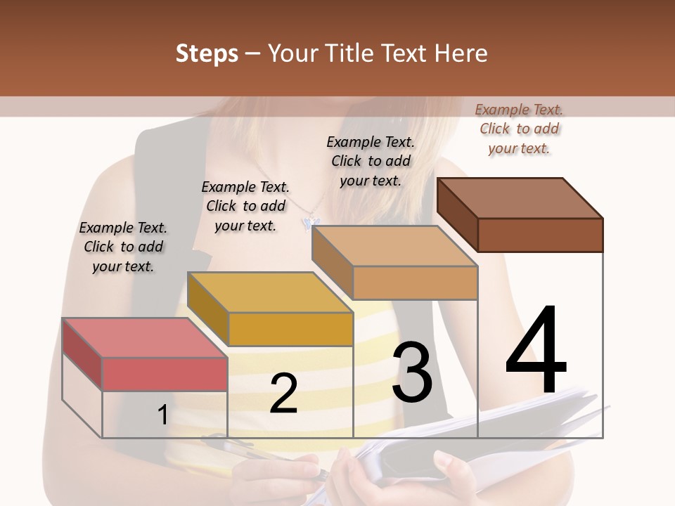 Attractive Isolated White PowerPoint Template