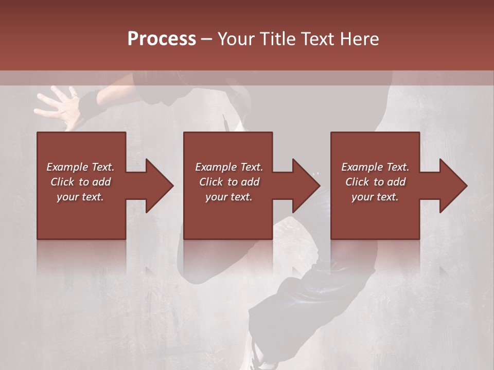 Breakdance Music Pose PowerPoint Template