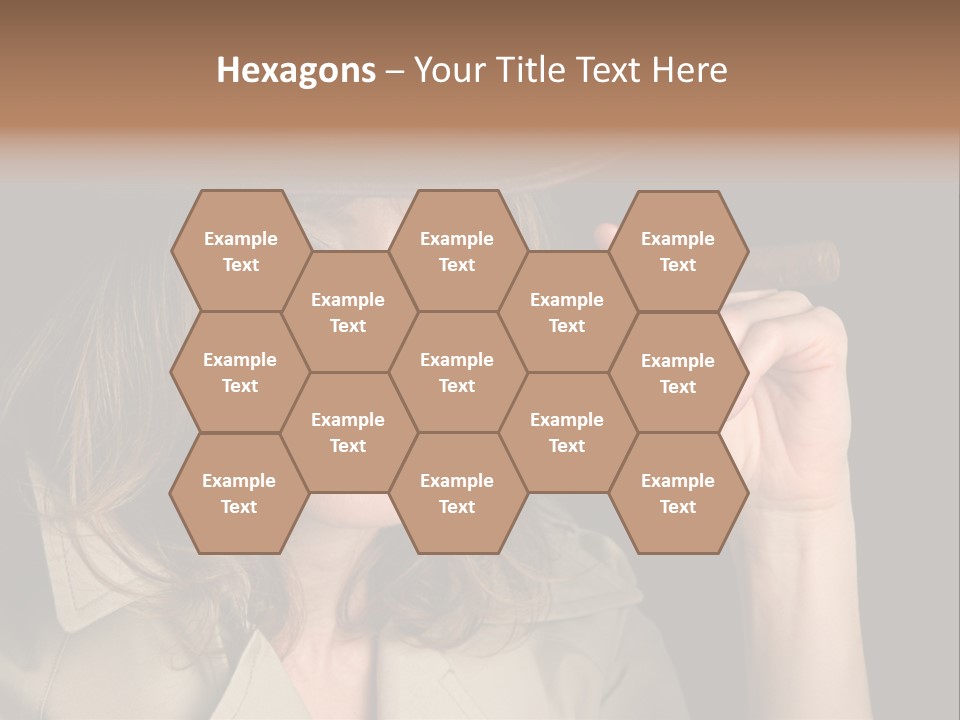 Agent Playing Fantasize PowerPoint Template